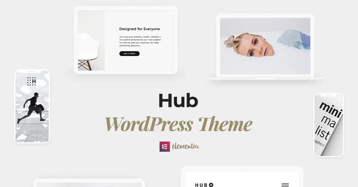 Hub – багатоцільова тема WordPress Hub – багатоцільова тема WordPress для творчості та бізнесу
