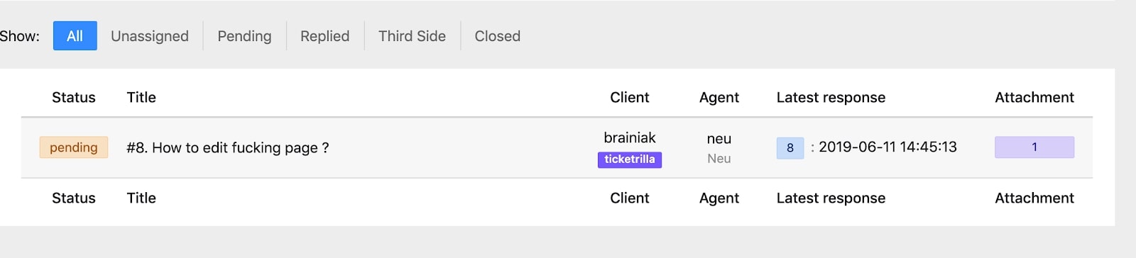 Ticketrilla Ticketrilla